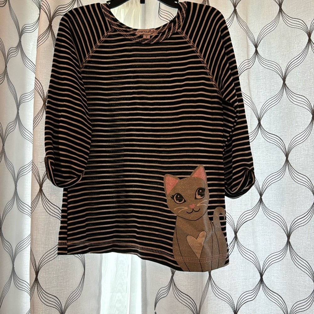 Girls 3/4 sleeved shirt